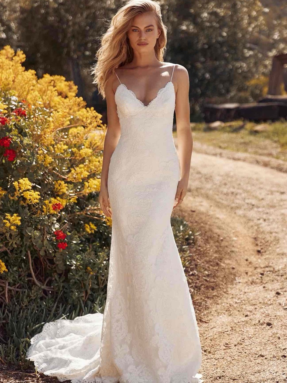 Katie May - Lanai - White Lace Wedding Dress